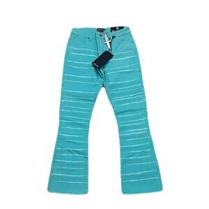 Doctrine Teal Flare Men’s Jean’s Size 32